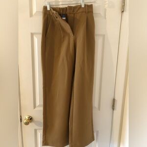 Old Navy Taylor Wide Leg Pants khaki XS
